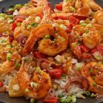 روبيان حامض حلو بالطريقة الصينية